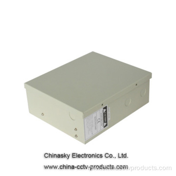 12VDC 4A 4Channel CCTV Power Supply with Battery